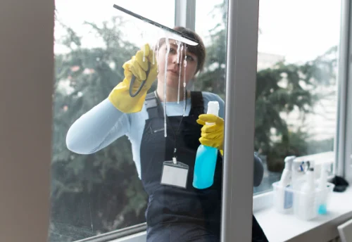 Nettoyage de vitres intérieures et extérieures à Saint-Fréjoux